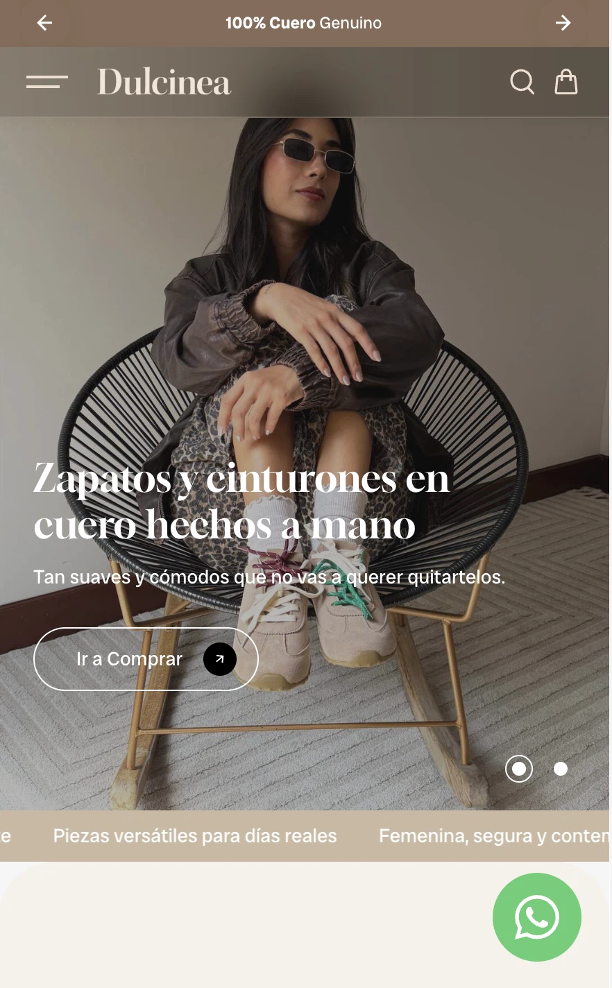 Dulcinea: captura móvil