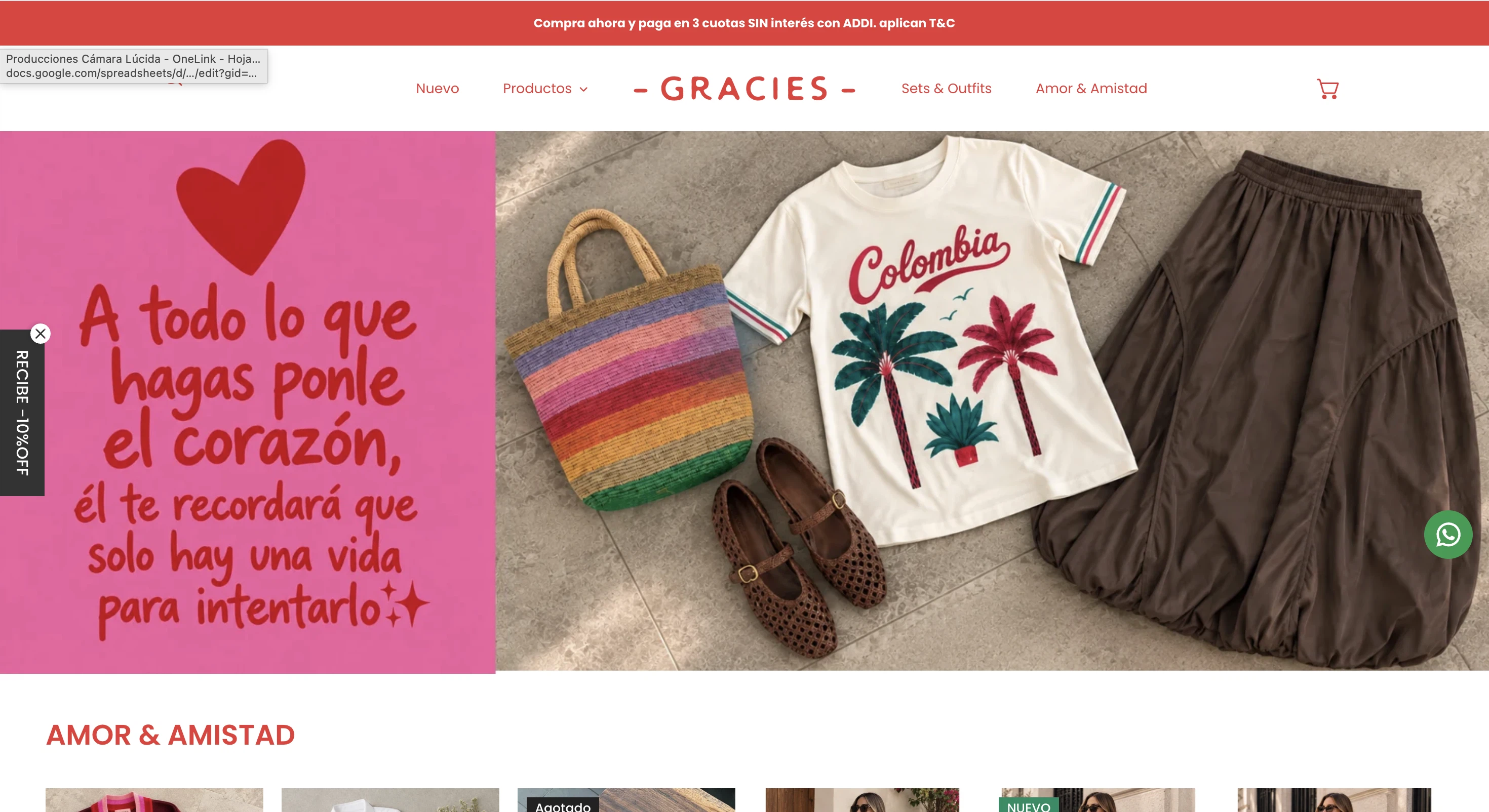 Gracies: captura de escritorio 1 de 4