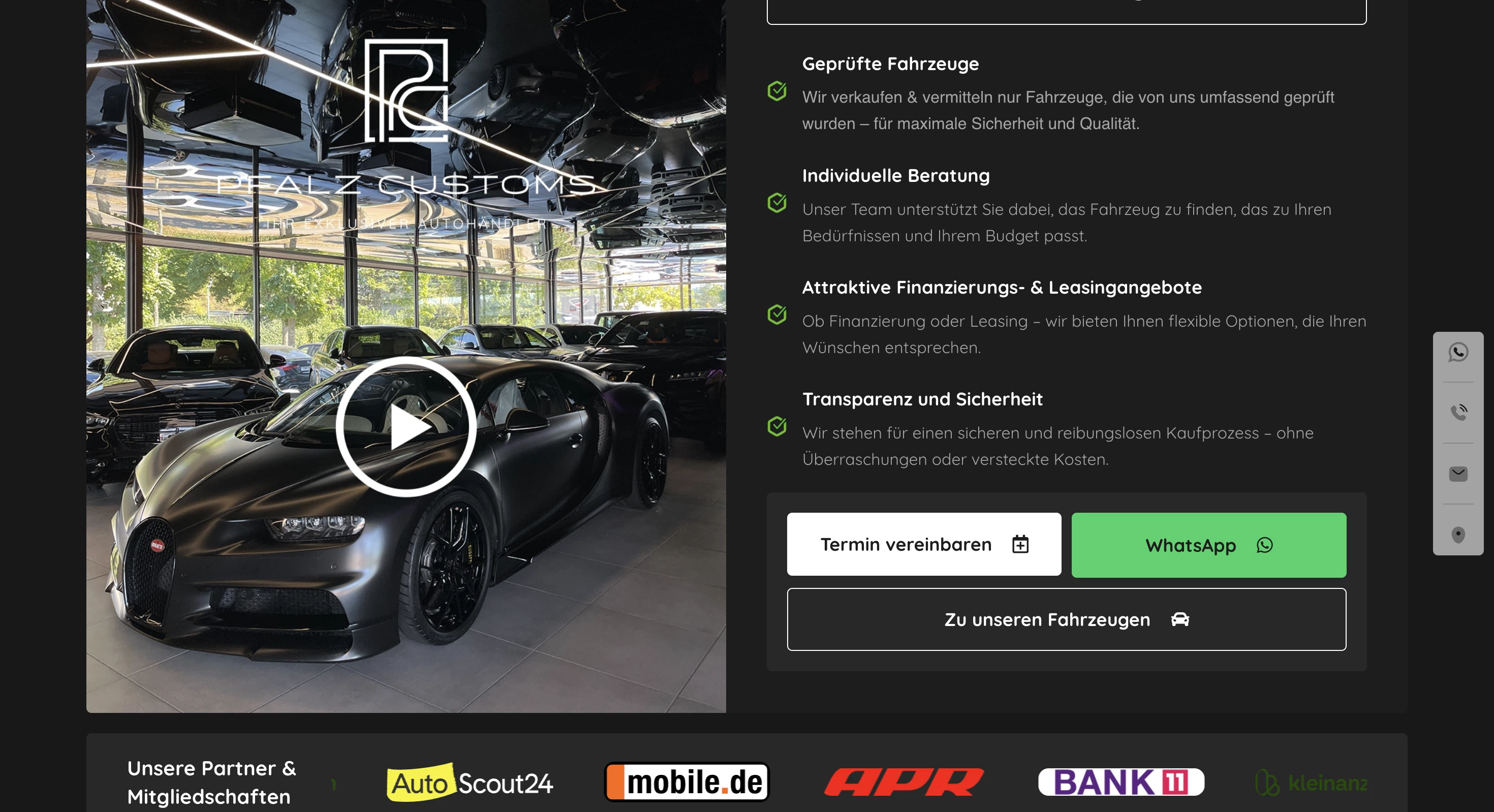 Pfalz Customs: captura de escritorio 3 de 3
